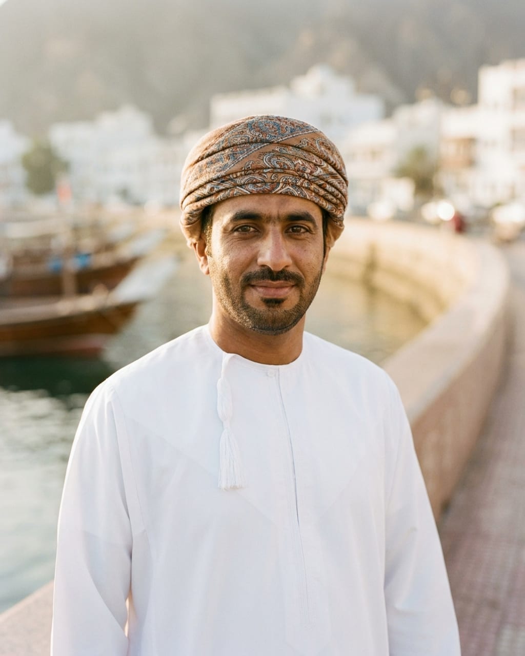 دشداشة + مُصَر — صح